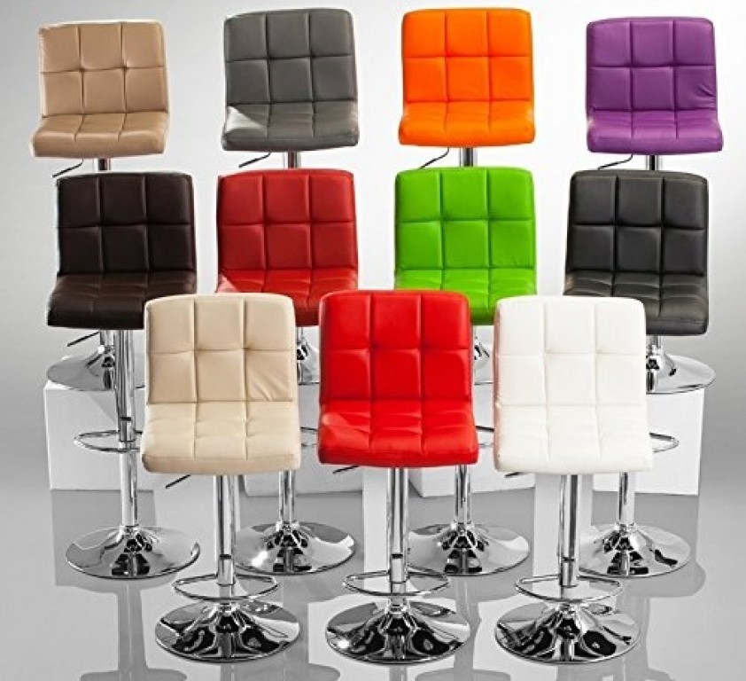 Farebné barové stoličky zo série CIRCUS