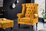 Kreslo CHESTERFIELD OLD MUSTARD