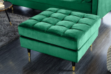 Taburet VELVET SMARAGD