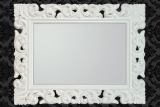 Zrkadlo BONDER II WHITE