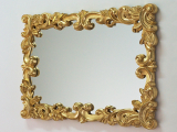 Zrkadlo BAROQUE BOOKLET GOLD
