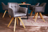 Stolička LOFT ANTIK GRAY