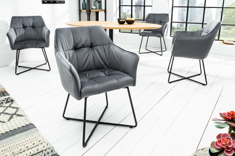 Stolička LOFT GREY