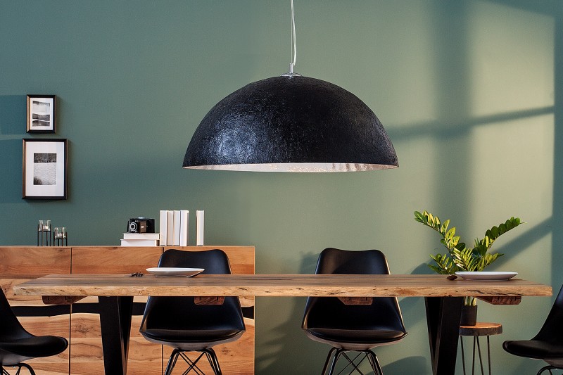 Závesná lampa GLOW BLACK SILVER 70