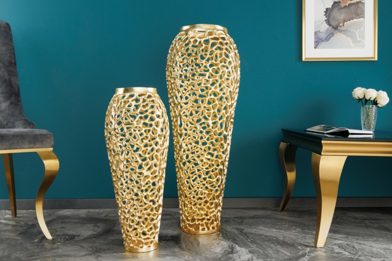 Váza LEAFNET GOLD 90