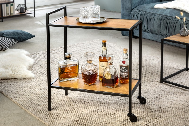 Stolík BELIZE OAK CART