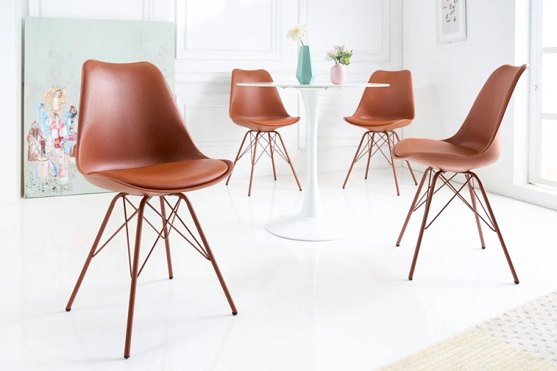 Stolička SCENER CHAIR RETRO BROWN