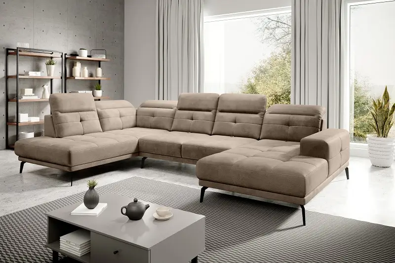 Rohová sedačka BRETAN NOUGAT