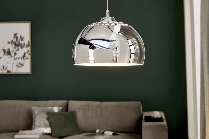 Závesná lampa CHROME BALL