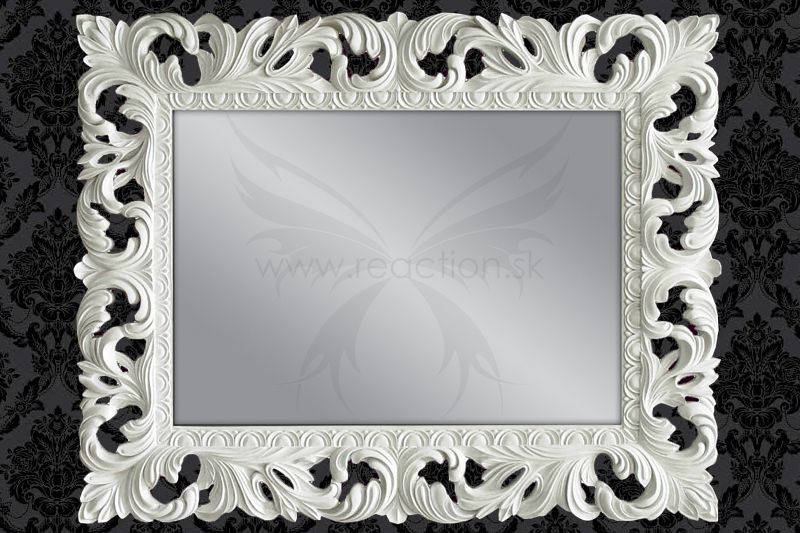 Zrkadlo GLAMOUR WHITE