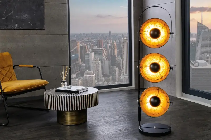 Stojanová lampa STUDIO GOLD