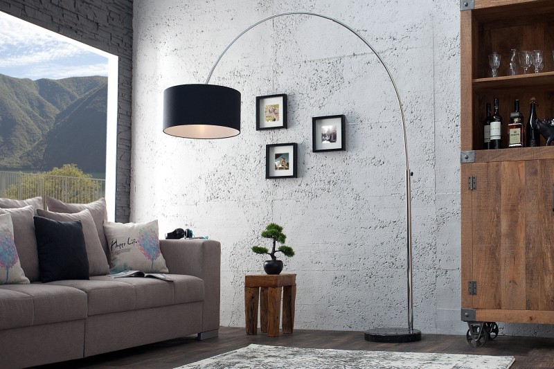 Stojanová lampa BIG BOW BLK