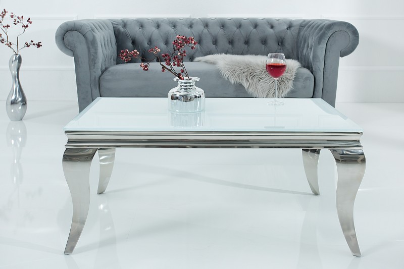 Konferenčný stolík BAROCK MODEL WHITE