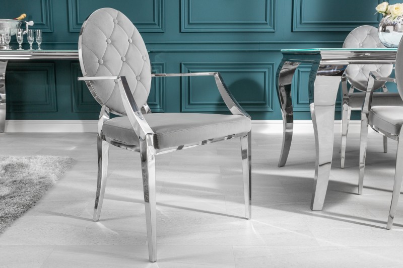 Stolička BAROCK MODEL GRAY