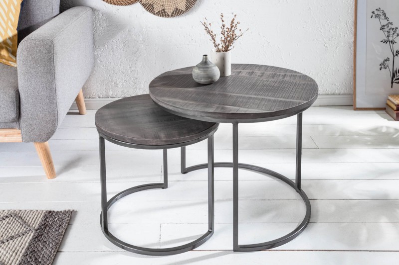 Sada stolíkov SUD MANGO II GRAY