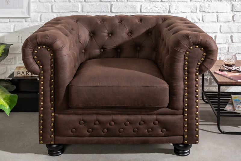 Kreslo CHESTERFIELD ANTIK