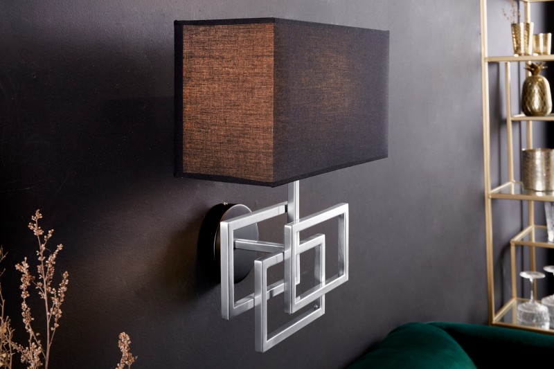 Nástenná lampa LENORO SILVER