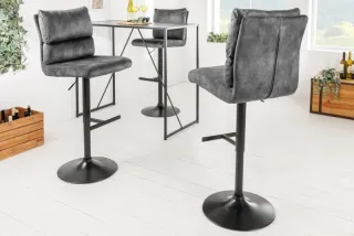 Barová stolička Comfort Dark Gray