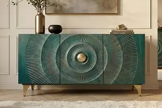Komoda Sunrise Turquoise 140