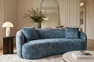 Sedačka Elegant Velvet Petrol