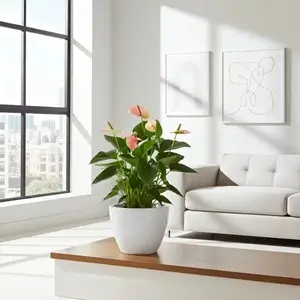 Kvetináč GLOSS WHITE 31