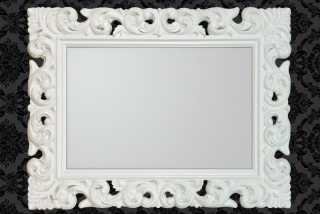 Zrkadlo BONDER WHITE