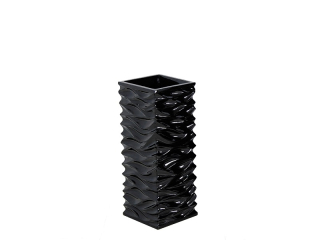 Kvetináč CUBICON BLACK 70