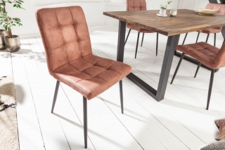 Stolička MARLENA VINTAGE BROWN