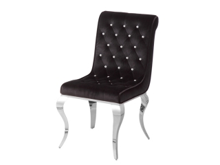 Stolička LUXURY BLACK