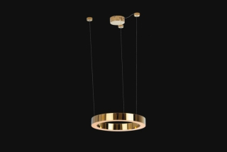 Závesná led lampa LUXURY GOLD 40