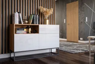 Komoda Avorio White Small
