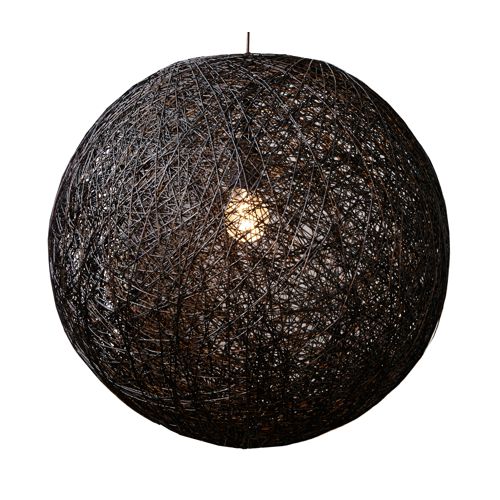 zavesna lampa Cocoon Black 45cm